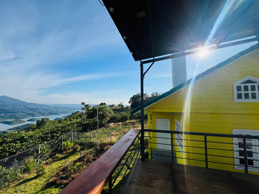 Nơi ở kiểu home tại Tà Đùng gần hồ